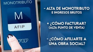 MONOTRIBUTO para UBER DIDI CABIFY RAPPI PEDIDOS YA  Cómo Facturar AFIP Paso a Paso IIBB [upl. by Hi]