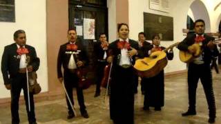 mariachi los caporales  la pollera colorada en vivo [upl. by Elleynad]