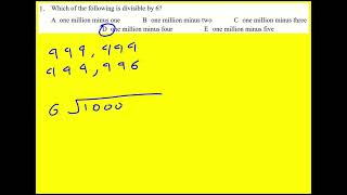 IMC 2013 q1 UKMT Intermediate Maths Challenge [upl. by Udell]