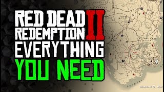 Everything You Need To Know About The ENTIRE Red Dead Redemption 2 Map  In 4 Minutes [upl. by Fattal]