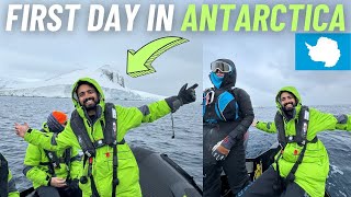 My FIRST Day in ANTARCTICA 🇦🇶 Last Continent [upl. by Low]