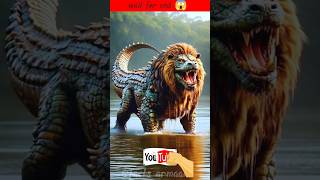 Incredible animal fashion marvel kong explore shorts fusion hybrid lion cocodrilo [upl. by Liauqram]