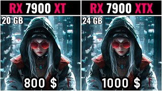 RX 7900 XT vs RX 7900 XTX Full Performance Breakdown amp Benchmarks [upl. by Irap]