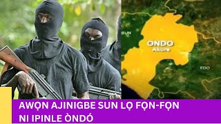 E GBO OHUN TO SELE SI AWỌN AJINIGBE TO SUN LỌ FỌNFỌN NIPINLE ÒNDÓ LẸYÌN TÌ WỌN JÍ ÌYÀWÓ PASITO GBE [upl. by Tap]