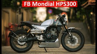 FB Mondial HPS300  Very few bikes in India  Review [upl. by Ahpla]