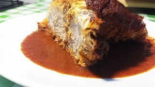 PIERNA DE CERDO AL HORNO ENCHILADA NAVIDEÑA [upl. by Kaazi]