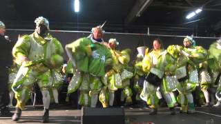 Aalst Carnaval 2016  Prijsuitreiking  Overwinning Bedesterd [upl. by Dunc]