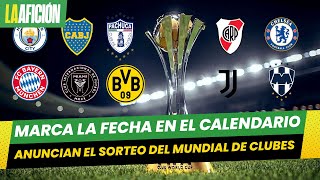 ¿Cuándo y dónde será el sorteo del Mundial de Clubes 2025 Fecha y horario [upl. by Ahiel83]