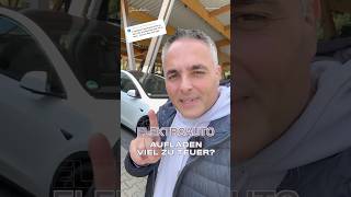 Elektroauto ohne PVAnlage taugt nicht 🤯 Tesla Elektroauto YouTubeCreatorCommunity [upl. by Eatnoed650]