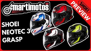 Preview  Shoei Neotec 3 Grasp [upl. by Airdnazxela687]