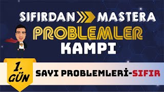 Sayı Problemleri Sıfır I Sıfırdan Mastera Problemler Kampı I 1 Gün I yks2024 problemler [upl. by Joab]