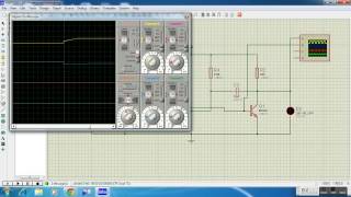 Proteus ISIS Tutorial  Astable Multivibrator using Transistors [upl. by Ecyla]