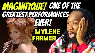 REACTION Music Video  MYLENE FARMER Avant que lombre à Bercy Live Clip Officiel [upl. by Tnert414]