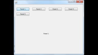 How to Layout Multiple Panels on a JFrame in Java Swing Windows Builder  Intact Abode [upl. by Robson]