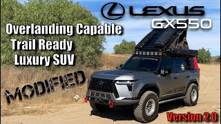 CRAZY Modified Lexus GX550 Ready for the Offroad  A Luxury SUV or Overlanding Capable Trail Boss [upl. by Airetas]