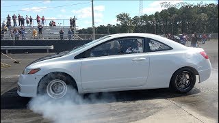 Worlds Fastest ALL MOTOR 8th Gen Honda  98141mph [upl. by Jennifer132]