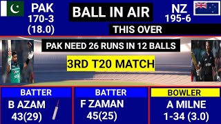 Pakistan Vs New Zealand 3rd T20 Full Match Highlights PAK vs NZ 3rd T20 Full Match Highlights [upl. by Kenwood946]