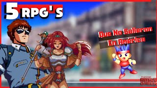 Pixeladas Joyas 5 RPGs de 16 bits que Jamás Dejaron Japón [upl. by Scot]