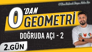 Doğruda Açı 2  0 DAN Geometri Kampı 2Gün  Rehber Matematik [upl. by Debee79]