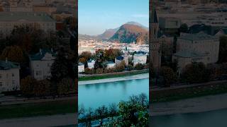 The Most Beautiful City in the World Salzburg salzburg travel austria views [upl. by Ebaj]