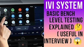 Infotainment System Bench Level Testing Explained   howto infotainment canoe automotive [upl. by Auqined364]