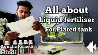 Liquid fertiliser for planted tank [upl. by Aneladdam]