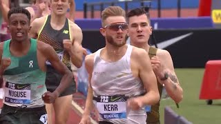 Kerr v Ingebrigtsen  MENS MILE PRECLASSIC 2024 [upl. by Nahtanaoj134]