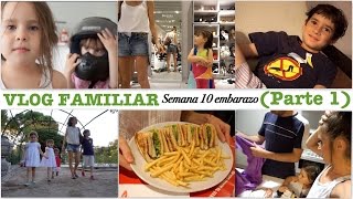 VLOG FAMILIAR Parte 1 semana 10 embarazo gemelar  Secadora asesina Vips y Laia estilista [upl. by Shaver]