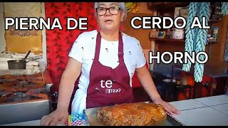 ¿Cómo Hacer PIERNA de CERDO al HORNO PASOAPASODELICOSA RECETA [upl. by Acsot]