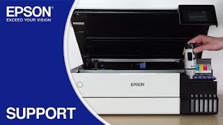 Epson EcoTank Printer How to Refill Ink [upl. by Tracy]