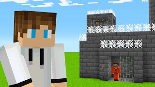 Minecraft 15 Prison Build Hacks [upl. by Niwle529]