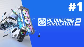 PC Building Simulator 2 Gameplay Walkthrough Part 1  IM CHANGING MY CAREER [upl. by Rim]