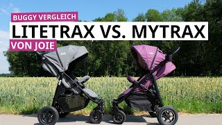 Joie Mytrax oder Litetrax 4 Air  der Buggy Vergleich  welcher Kinderwagen ist besser [upl. by Drofhsa]