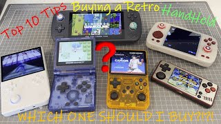 Top 10 Tips for Buying a Retro Hand Held [upl. by Carol]