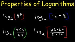 Properties of Logarithms [upl. by Stasny]