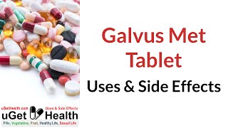 Galvus Met Tablet  UsesBenefits amp Side Effects [upl. by Shaum]