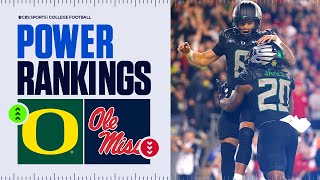 College Football Power Rankings Week 8 DOES Penn State deserve TOP 5 Ole Miss DROPS 11 spots [upl. by Deegan]