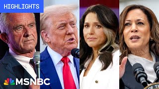 Countdown to the 2024 election Day 64  MSNBC Highlights [upl. by Lenoj]