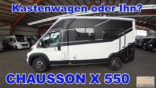 Wohnmobil KastenwagenChausson X550 mit Riesen Sitzgruppe auf 599m✌Tolles Raumgefühl👍Mega Dusche [upl. by Ozmo]