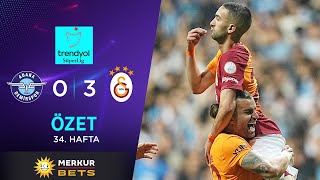 MERKUR BETS  Adana Demirspor 03 Galatasaray  HighlightsÖzet  Trendyol Süper Lig  202324 [upl. by Sachsse449]