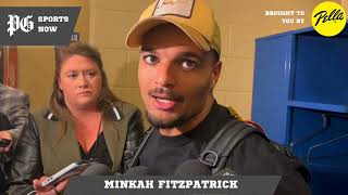 SteelersColts postgame Minkah Fitzpatrick perplexed by costly personal foul penalty [upl. by Sigrid678]