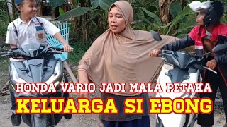 skesta komedihonda VARIO jadi malapetaka keluarga si ebong [upl. by Buehler253]