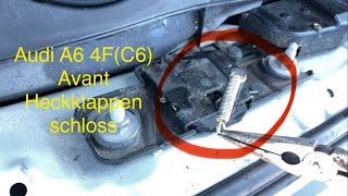 Audi A6 4F Avant Heckklappen problem [upl. by Eldwon]