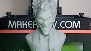 Joker 3D Resin Print Timelapse [upl. by Mroz521]