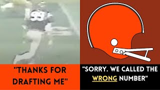 The CRAZIEST DRAFT MISTAKE in Cleveland Browns HISTORY  1979 NFL Draft [upl. by Ylime]