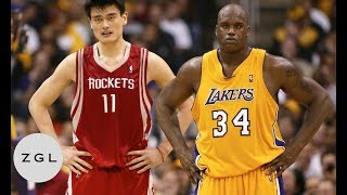 Yao Ming Defensive Highlights Compilation [upl. by Akirej]