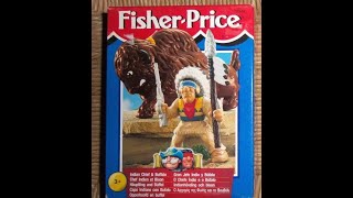 Fisher Price Great Adventures Chief and Buffalo [upl. by Alegnatal]