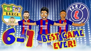 BARCA 61 PSG THE BEST COMEBACK EVER Barcelona complete the best comeback in the Champions League [upl. by Zenas496]