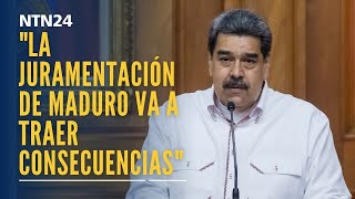 quotLa juramentación de Maduro frente a su AN el 10 de enero de 2025 va a traer consecuenciasquot [upl. by Terra974]