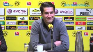 BVB Pressekonferenz zur Rückkehr von Nuri Sahin 11012013 [upl. by Cone871]